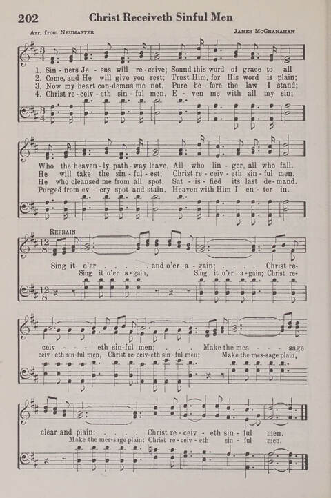The American Service Hymnal: a collection of the great hymns and gospel songs, new and old, whose melodies and truths will meet the needs of all churches page 200