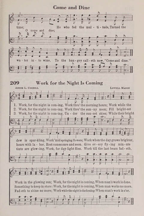 The American Service Hymnal: a collection of the great hymns and gospel songs, new and old, whose melodies and truths will meet the needs of all churches page 207