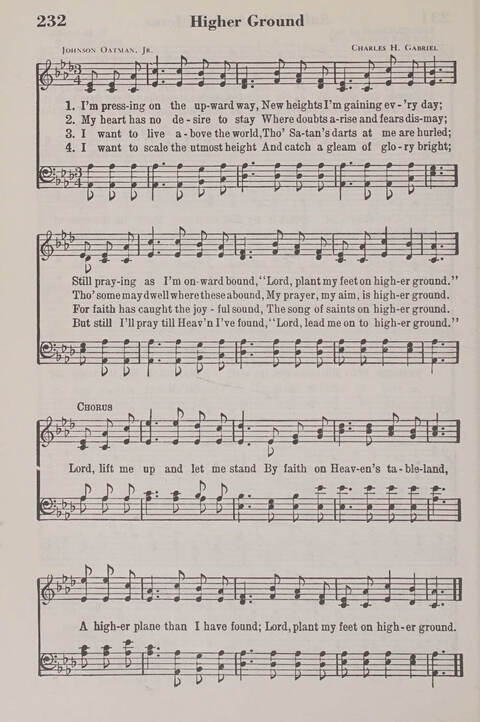 The American Service Hymnal: a collection of the great hymns and gospel songs, new and old, whose melodies and truths will meet the needs of all churches page 230