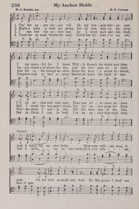 The American Service Hymnal: a collection of the great hymns and gospel songs, new and old, whose melodies and truths will meet the needs of all churches page 236