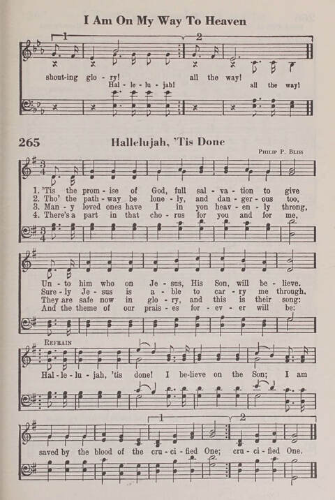 The American Service Hymnal: a collection of the great hymns and gospel songs, new and old, whose melodies and truths will meet the needs of all churches page 263