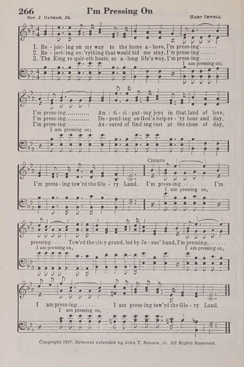 The American Service Hymnal: a collection of the great hymns and gospel songs, new and old, whose melodies and truths will meet the needs of all churches page 264
