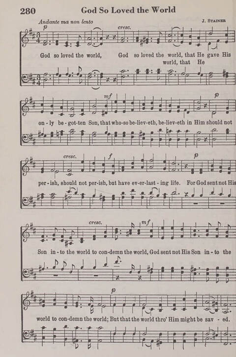 The American Service Hymnal: a collection of the great hymns and gospel songs, new and old, whose melodies and truths will meet the needs of all churches page 282