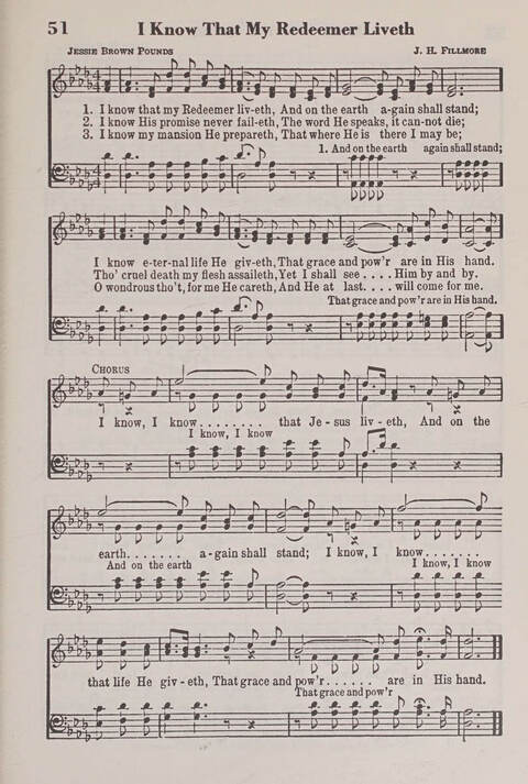The American Service Hymnal: a collection of the great hymns and gospel songs, new and old, whose melodies and truths will meet the needs of all churches page 49