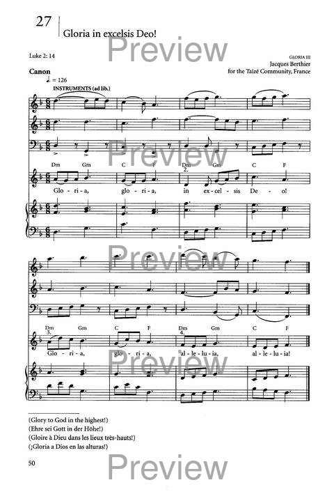Agape: songs of hope and reconciliation page 49