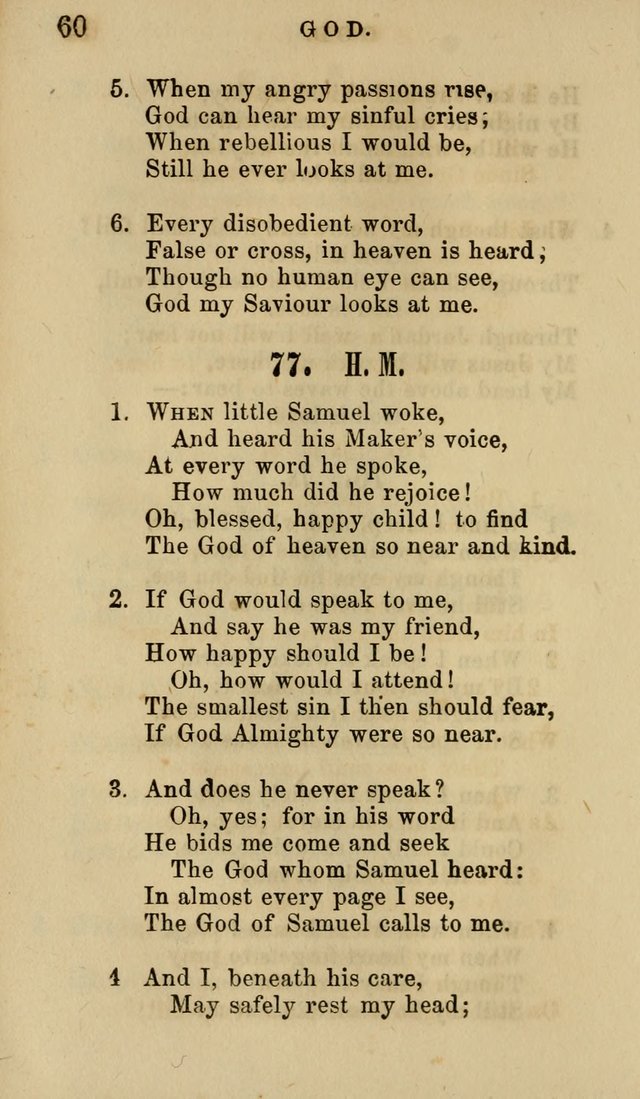 American Sunday School Hymn Book. New ed. page 61