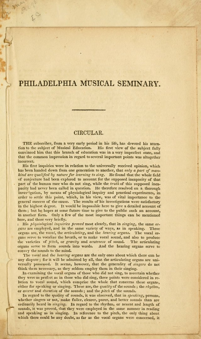 American Sunday School Psalmody; or, hymns and music, for the use of Sunday-schools and teacher