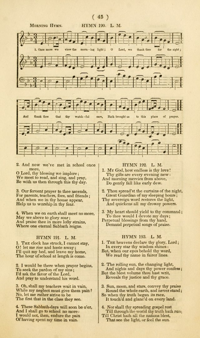 American Sunday School Psalmody; or, hymns and music, for the use of Sunday-schools and teacher