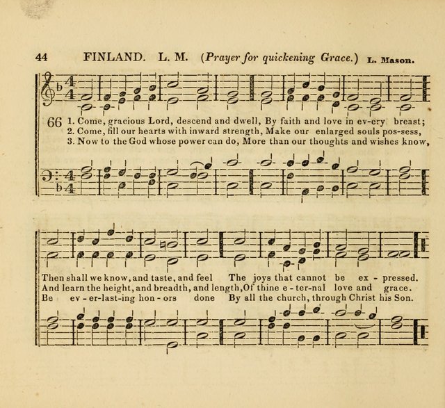The American Sabbath School Singing Book: containing hymns, tunes, scriptural selections and chants, for Sabbath schools page 44