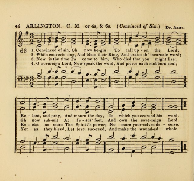 The American Sabbath School Singing Book: containing hymns, tunes, scriptural selections and chants, for Sabbath schools page 46