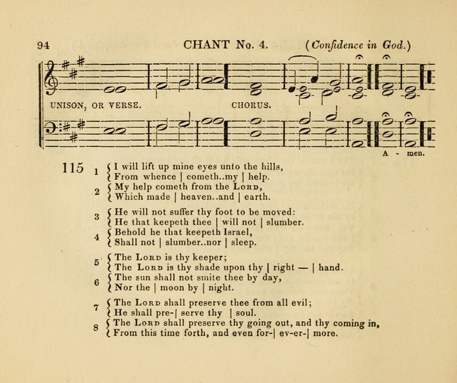 The American Sabbath School Singing Book: containing hymns, tunes, scriptural selections and chants, for Sabbath schools page 94
