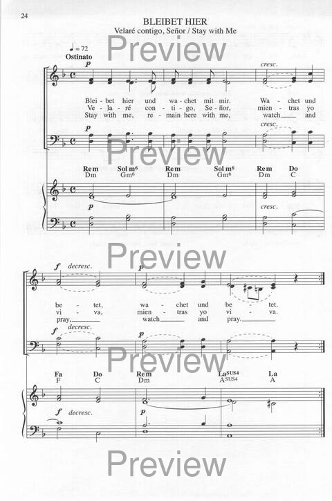 Bendigo al Señor: cánones, ostinatos, aclamacines y cantos de taizé page 24