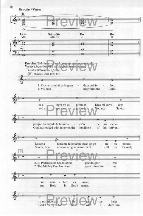Bendigo al Señor: cánones, ostinatos, aclamacines y cantos de taizé page 80