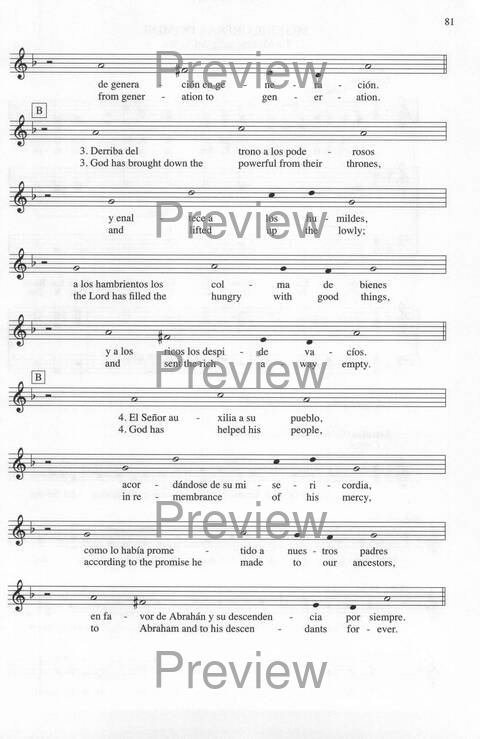 Bendigo al Señor: cánones, ostinatos, aclamacines y cantos de taizé page 81