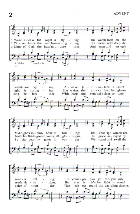 The Book of Common Praise page 2