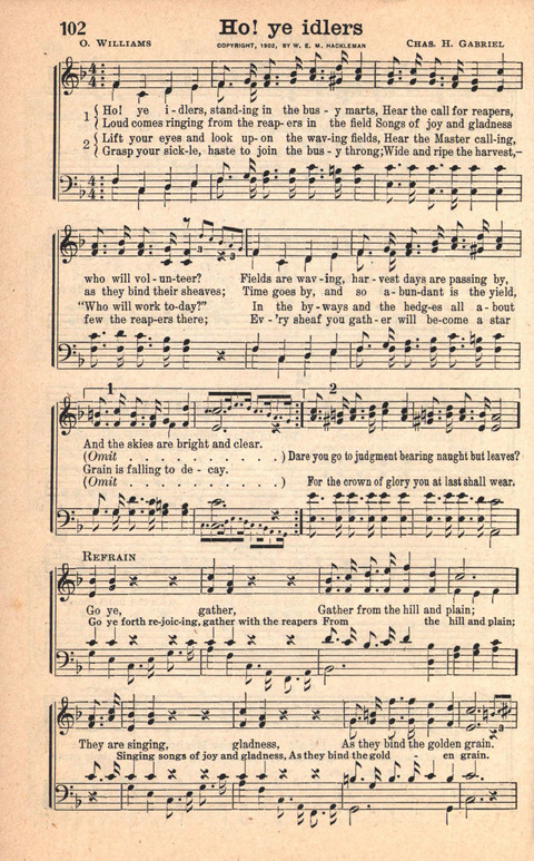 Bethany Hymns: A compilation of Choice Songs and Hymns page 104
