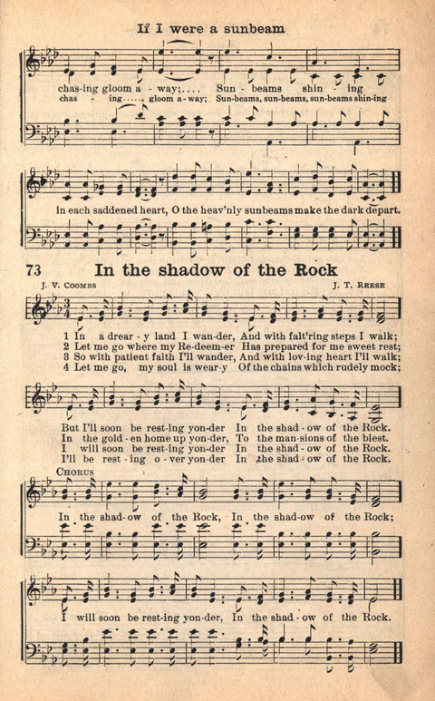 Bethany Hymns: A compilation of Choice Songs and Hymns page 73