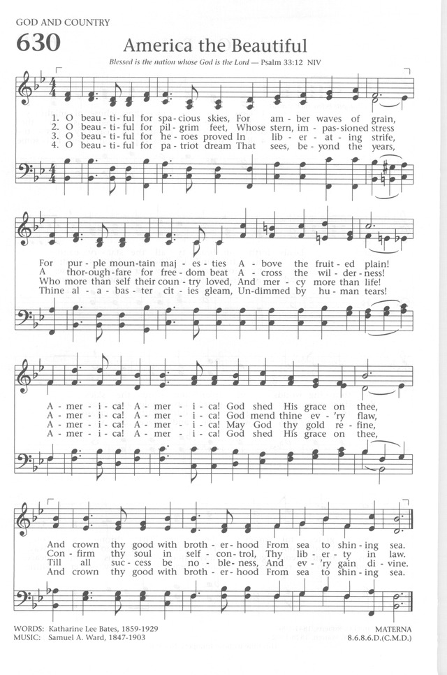 Baptist Hymnal 1991 page 562