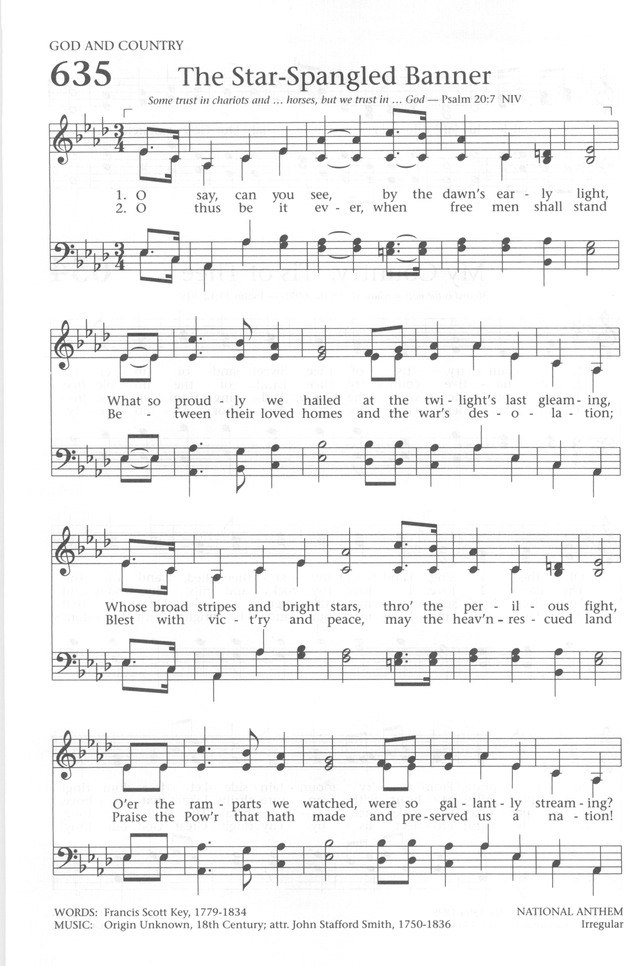 Baptist Hymnal 1991 page 566
