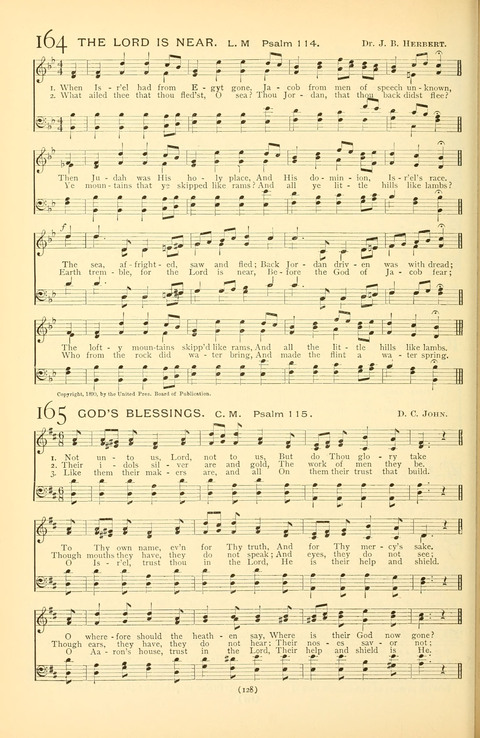 Bible Songs: consisting of selections from the Psalms set to music suitable for Sabbath Schools, prayer meetings, etc. page 108