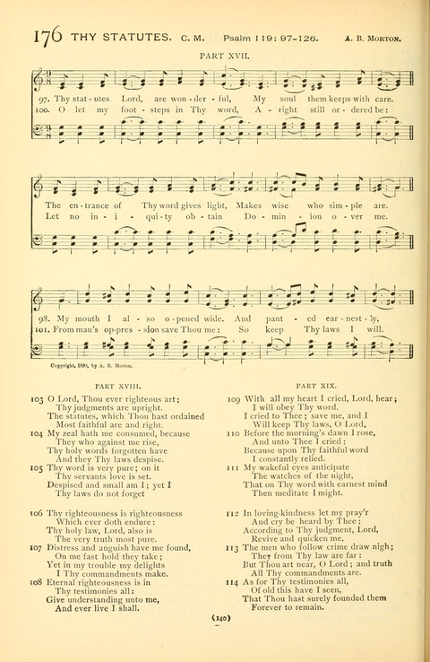 Bible Songs: consisting of selections from the Psalms set to music suitable for Sabbath Schools, prayer meetings, etc. page 120