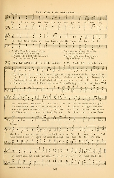 Bible Songs: consisting of selections from the Psalms set to music suitable for Sabbath Schools, prayer meetings, etc. page 21
