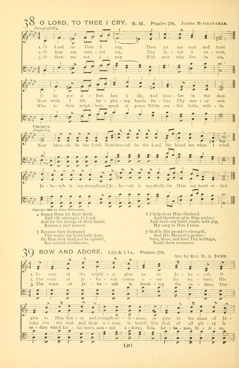 Bible Songs: consisting of selections from the Psalms set to music suitable for Sabbath Schools, prayer meetings, etc. page 28