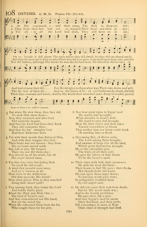 Bible Songs: consisting of selections from the Psalms set to music suitable for Sabbath Schools, prayer meetings, etc. page 65
