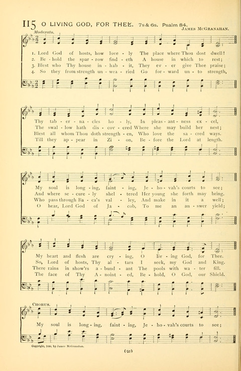 Bible Songs: consisting of selections from the Psalms set to music suitable for Sabbath Schools, prayer meetings, etc. page 72