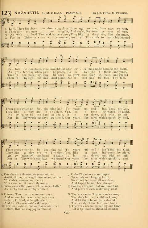 Bible Songs: consisting of selections from the Psalms set to music suitable for Sabbath Schools, prayer meetings, etc. page 79