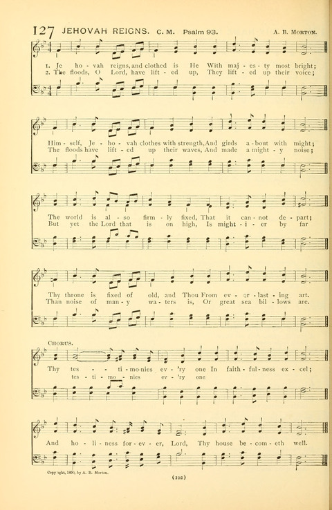 Bible Songs: consisting of selections from the Psalms set to music suitable for Sabbath Schools, prayer meetings, etc. page 82