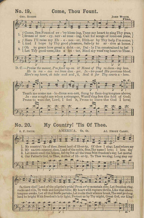 Beautiful Showers of Praise: a great collection of gospel songs and hymns for the church, praise service and conventions page 155