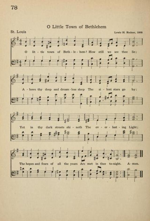 The Book of Worship of the Church School page 79
