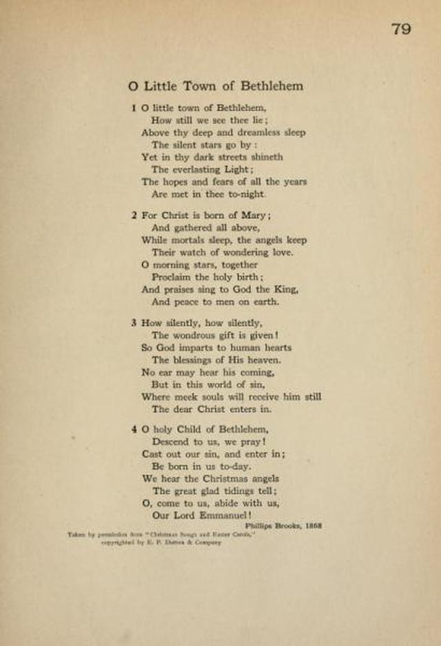 The Book of Worship of the Church School page 80