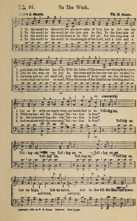 Beth-el Bells: a book of gospel songs for all christian work and worship page 103