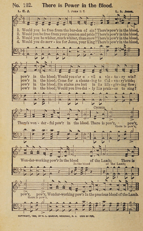 Beth-el Bells: a book of gospel songs for all christian work and worship page 108