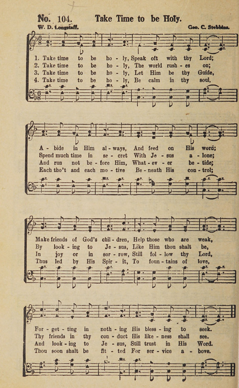 Beth-el Bells: a book of gospel songs for all christian work and worship page 110