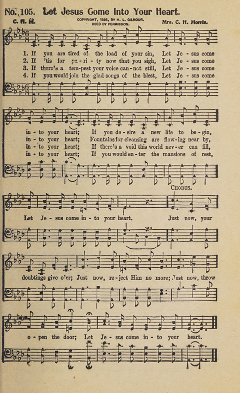 Beth-el Bells: a book of gospel songs for all christian work and worship page 111