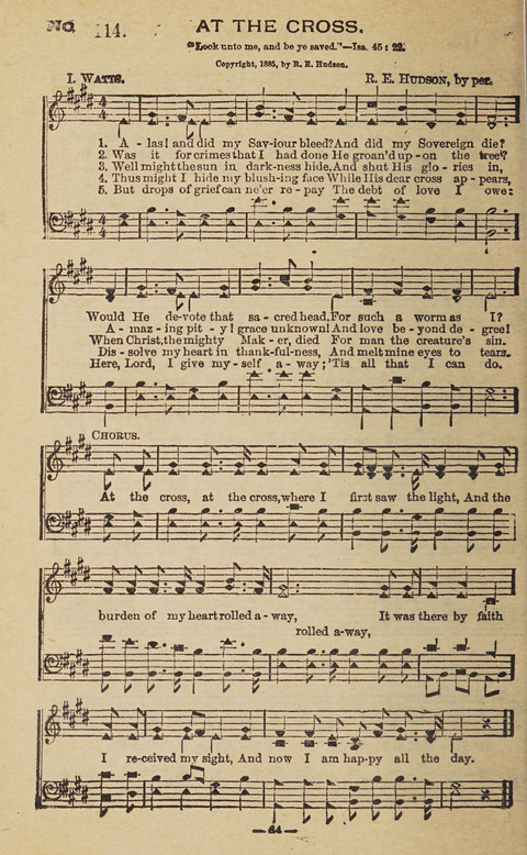 Beth-el Bells: a book of gospel songs for all christian work and worship page 120