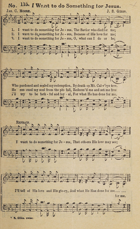 Beth-el Bells: a book of gospel songs for all christian work and worship page 121