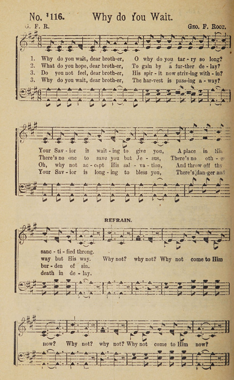 Beth-el Bells: a book of gospel songs for all christian work and worship page 122