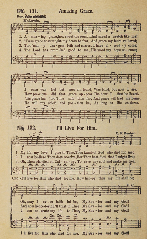 Beth-el Bells: a book of gospel songs for all christian work and worship page 132