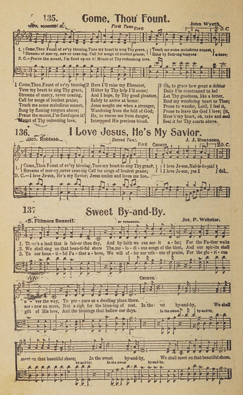 Beth-el Bells: a book of gospel songs for all christian work and worship page 134