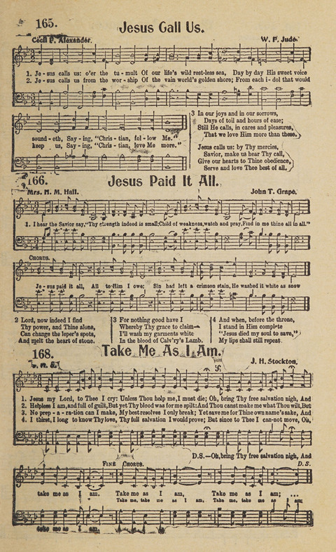 Beth-el Bells: a book of gospel songs for all christian work and worship page 145