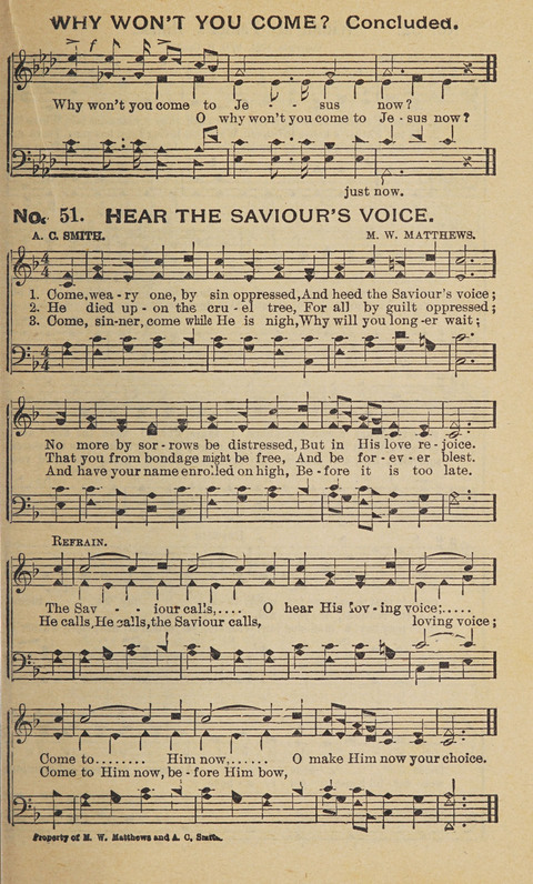 Beth-el Bells: a book of gospel songs for all christian work and worship page 49