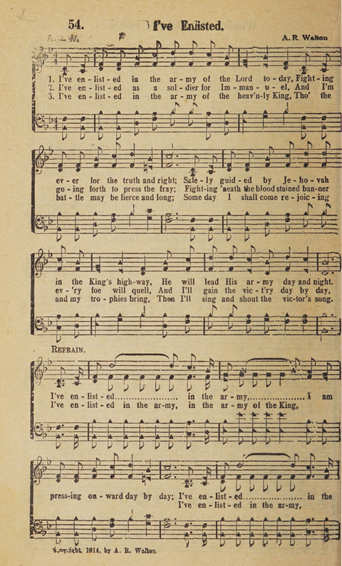 Beth-el Bells: a book of gospel songs for all christian work and worship page 52