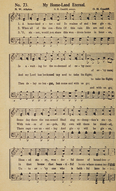 Beth-el Bells: a book of gospel songs for all christian work and worship page 74