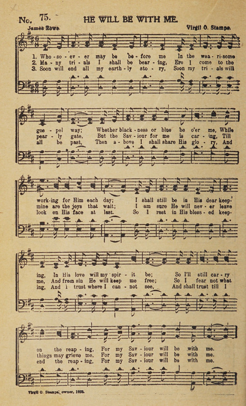 Beth-el Bells: a book of gospel songs for all christian work and worship page 78