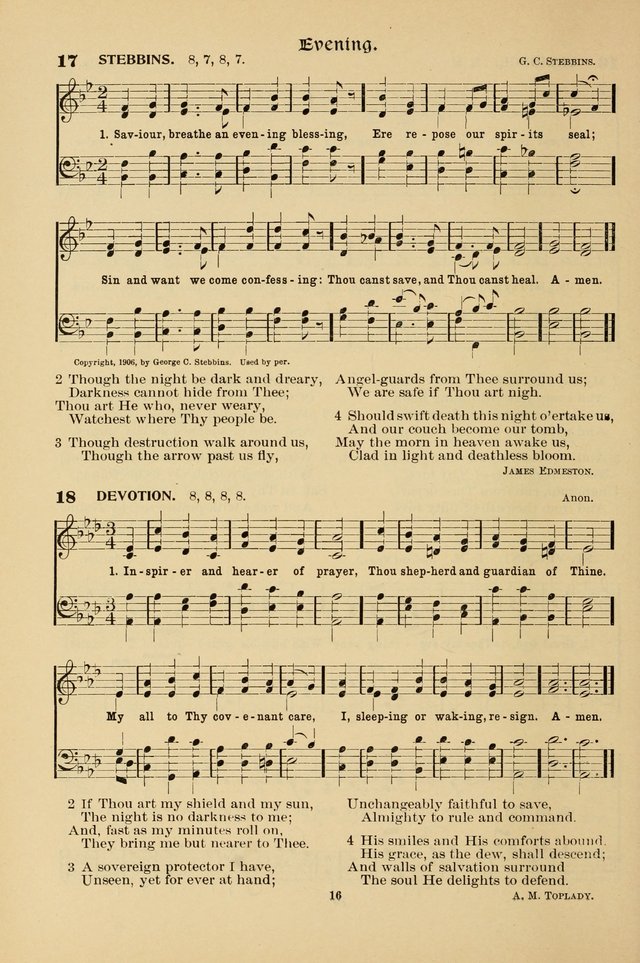 Hymnal Companion to the Prayer Book with Accompanying Tunes (Second Edition) page 17