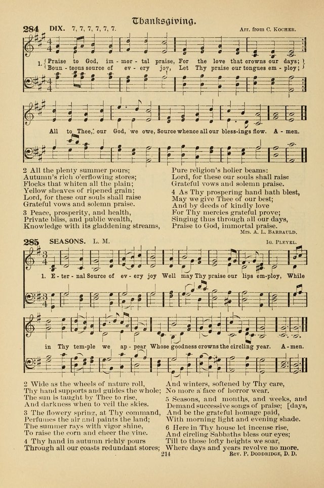 Hymnal Companion to the Prayer Book with Accompanying Tunes (Second Edition) page 215